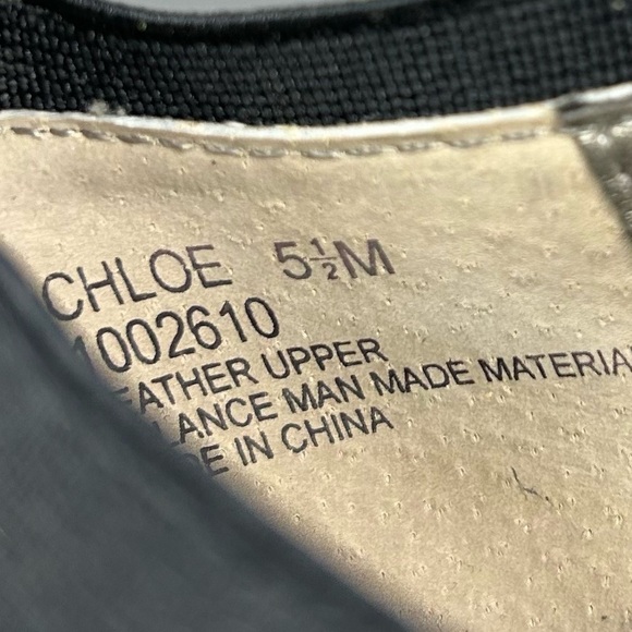 NATURALIZER WOMEN'S CHLOE BLACK LEATHER SHINY CAP TOE FLATS SHOES SIZE 5.5M - Picture 8 of 13